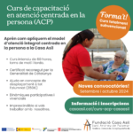 Obrim inscripcions al Curs de capacitació en atenció centrada en la persona (ACP). Tardor 2024